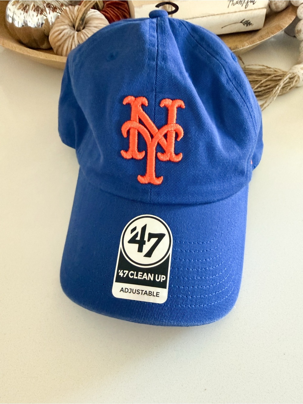 47 Mets NY Embroidered Logo Hat